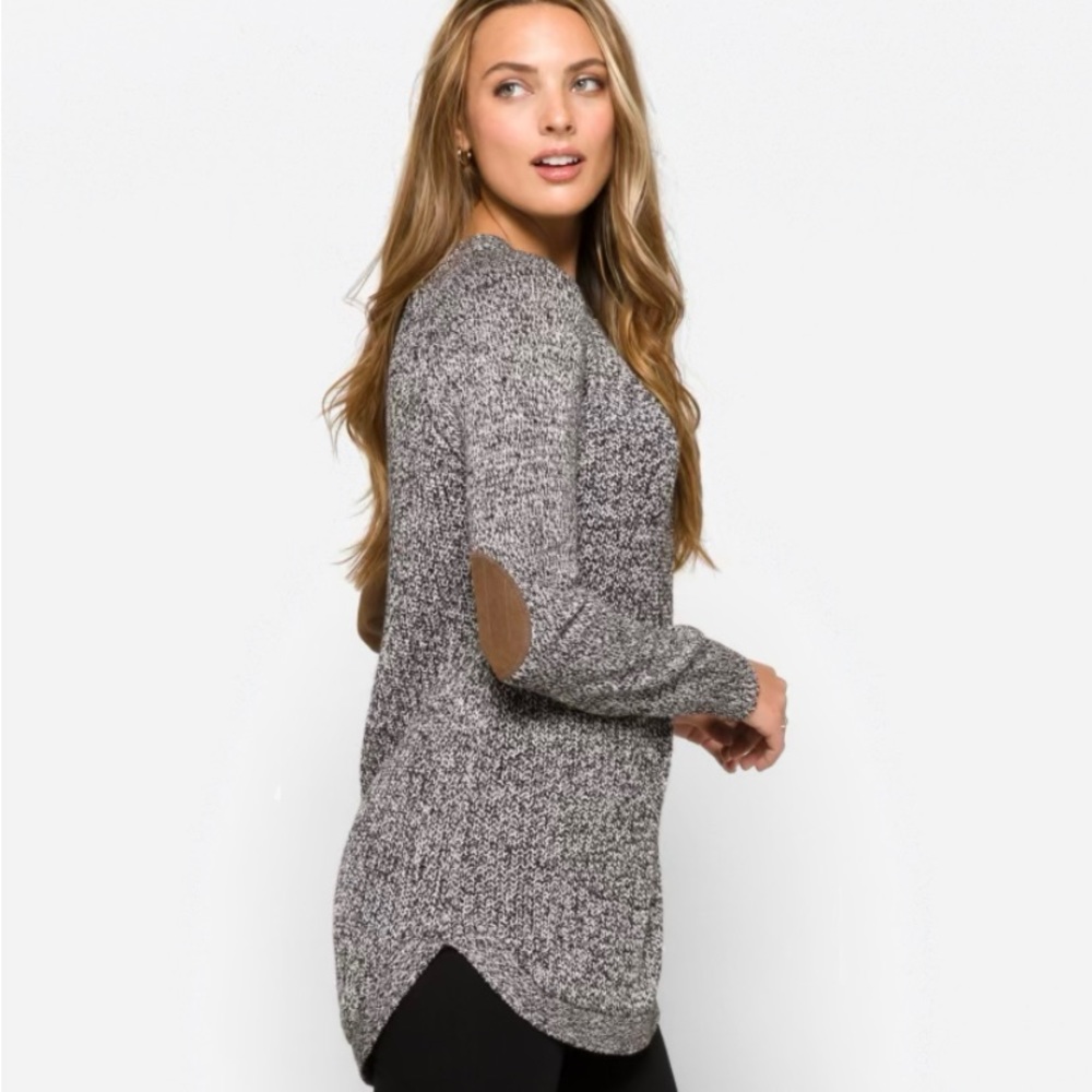 Stitch Fix Rowca Elbow Patch Sweater - image 3